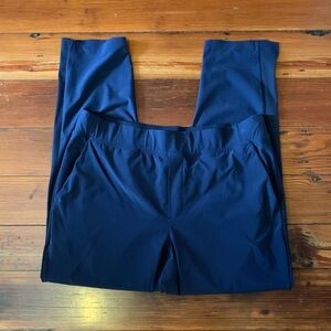 Athleta Brooklyn Ankle Pant in Dark Blue Size: 14